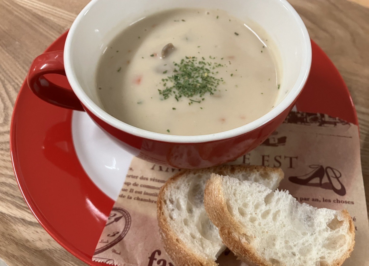 クラムチャウダー